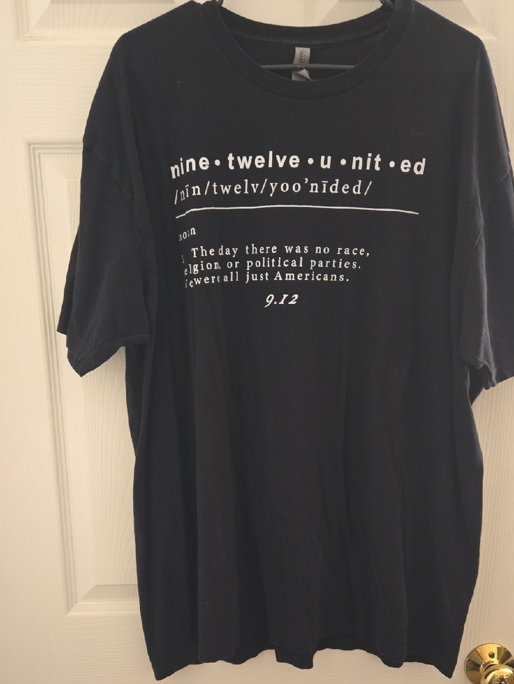 Next Level Apparel Black Graphic Men's Short Sleeve Tee